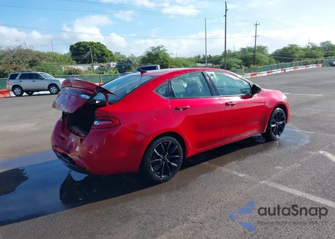 2016 Dodge Dart Sxt Sport Blacktop z USA, uszkodzony, nr VIN 1C3CDFFA8GD791468